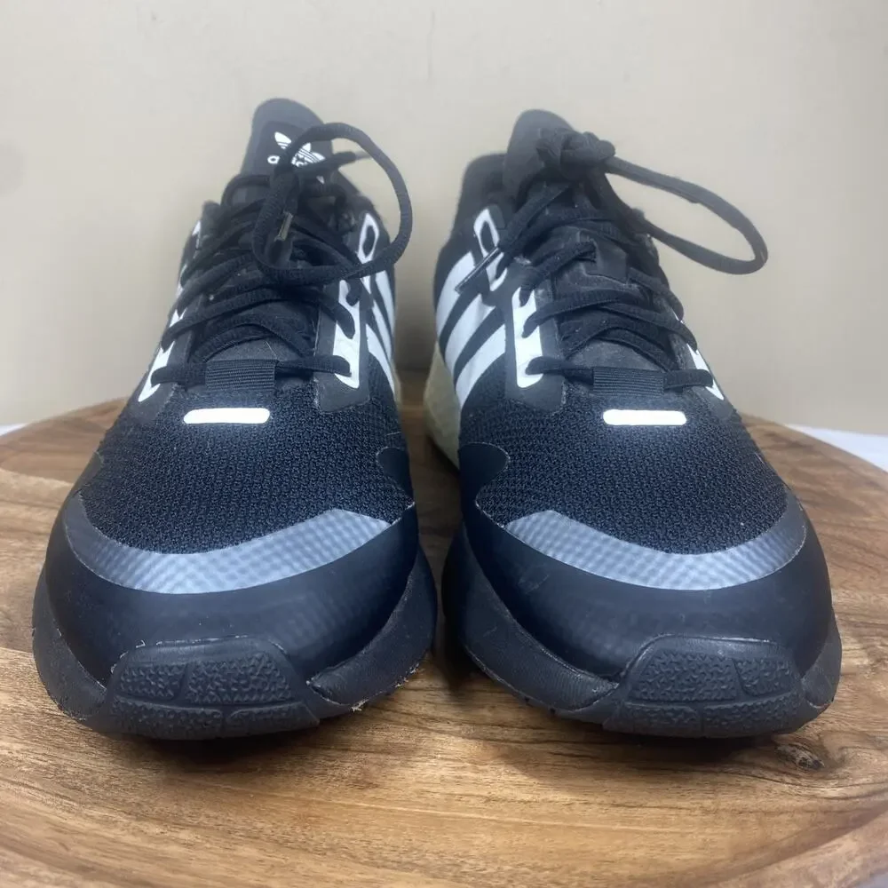 Adidas ZX 1K Boost Mens Black And White‎ Size 12 Athletic Running Shoes